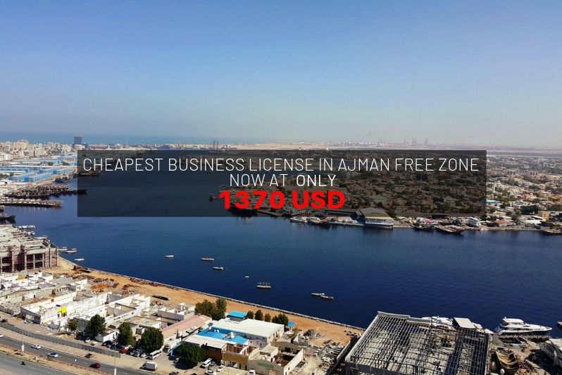 Cheapest Business License In Ajman Free Zone Freelance License In AFZ