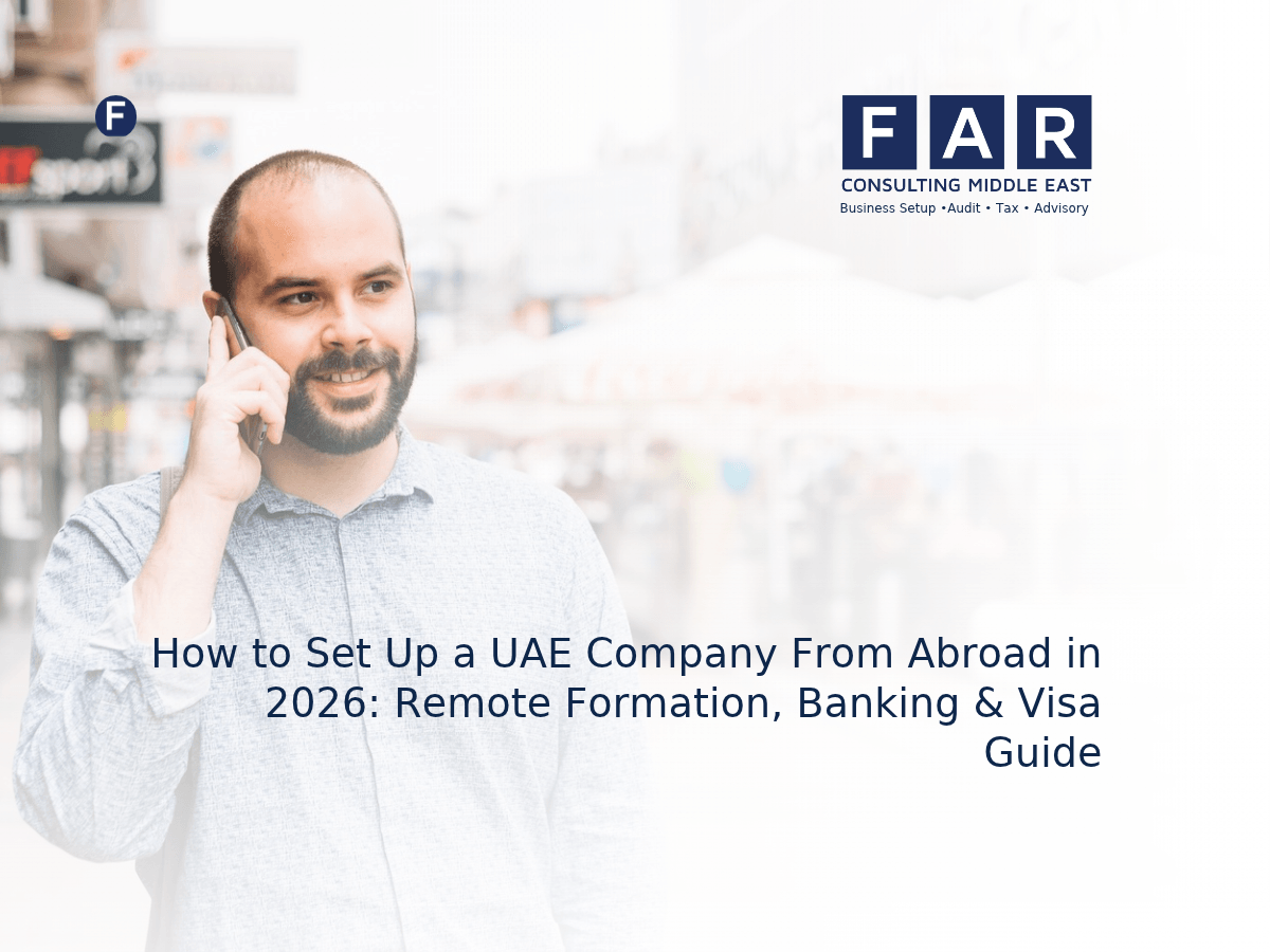 How to Set Up a UAE Company From Abroad in 2026 Remote Formation, Banking & Visa Guide